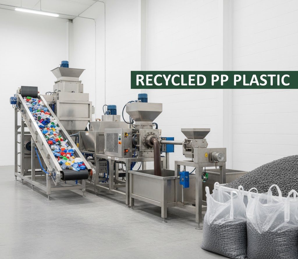 Recycled PP Plastic for Responsible Business Recycling Programs